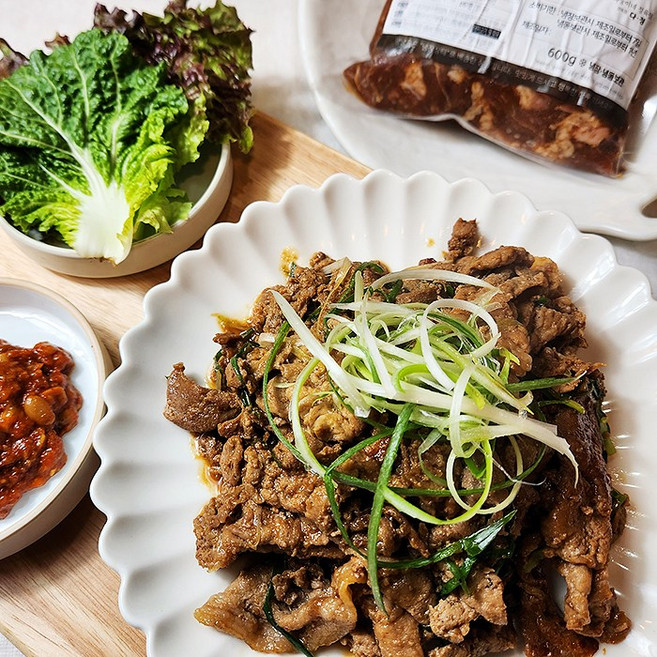 다둥이네 정육점-한돈 간장주물럭 600g 양념 돼지고기 불고기, 1개