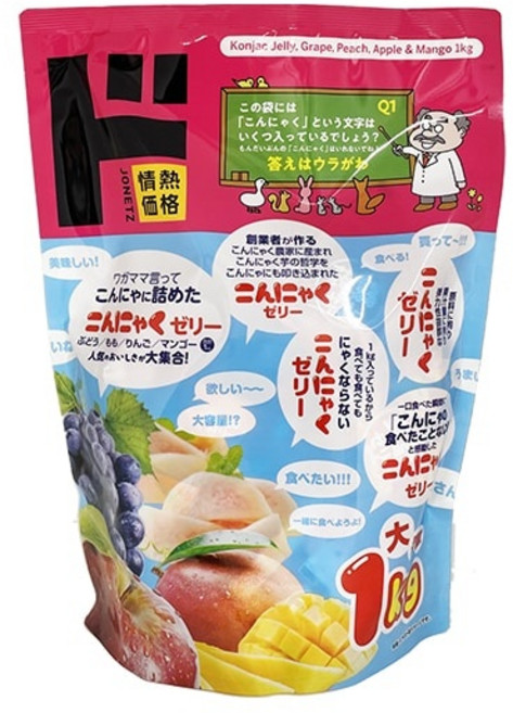 일본 돈키호테 PB 도 곤약젤리, 62개, 16g