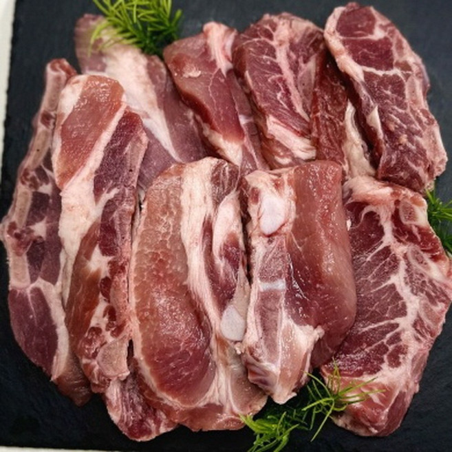국내산 생갈비 돼지갈비 1kg, 1