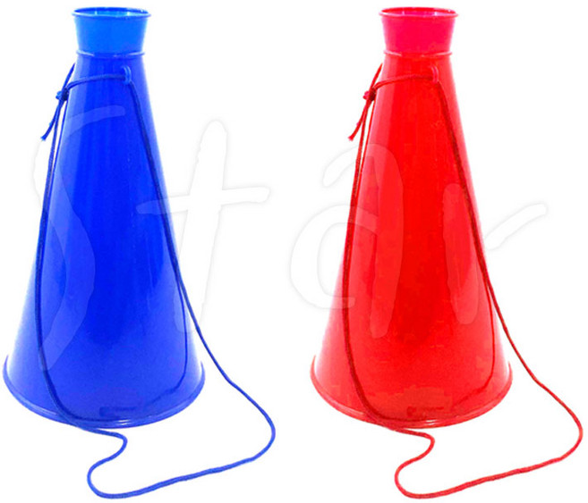 게임용 메가폰소 응원도구 운동회 깔대기 나팔 확성기, 선택01. 게임용(메가폰/소)레드