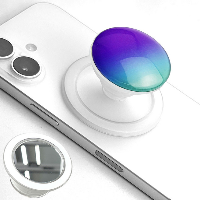 틴토글로우 맥세이프 그립톡 거울 미러톡, 8 세렌토파즈, 1개