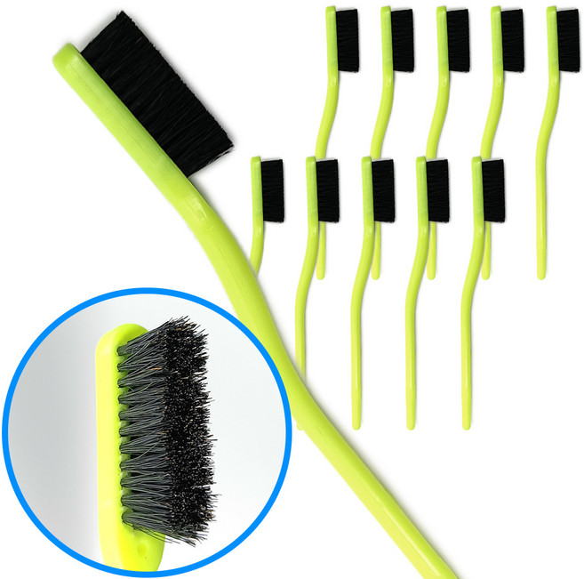 더핏 칫솔브러쉬 돈모 10개, 스텐, 1세트