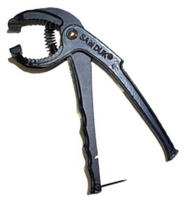 삼덕 주방용 스프링 뚝배기 냄비 집게, 단품, 1개