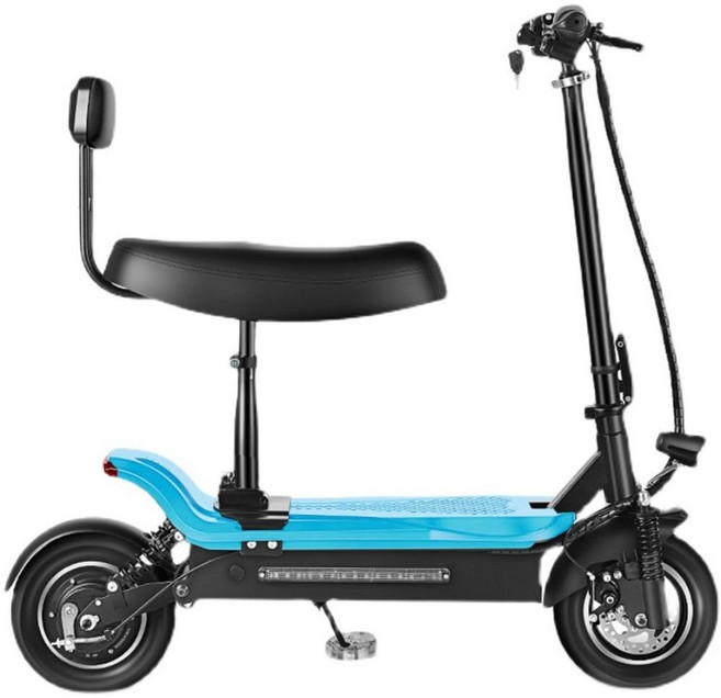 전기스쿠터 쿠션 개조 전동킥보드 시트 의자 안장 쾌속보드 더블쿠션+2.5브래켓+등받이, 더블 시트 쿠션, 1개, 더블등받이쿠션