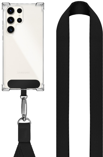 더조은셀러 태그홀더 목걸이 케이스 크로스 스트랩