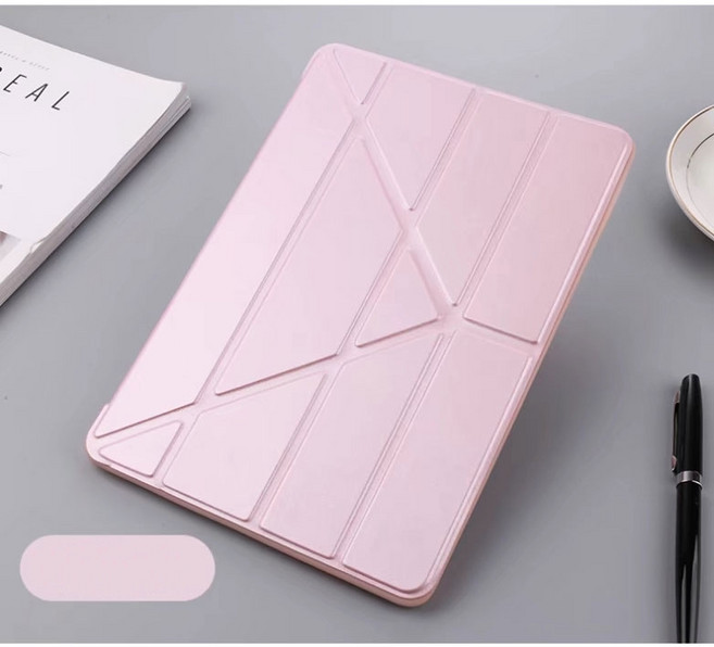 變形蜂巢 犀牛套 iPad 11吋 (A16/2025) 保護殼 蜂巢散熱 多角度支撐 耐磨防刮, 玫瑰金, 1個