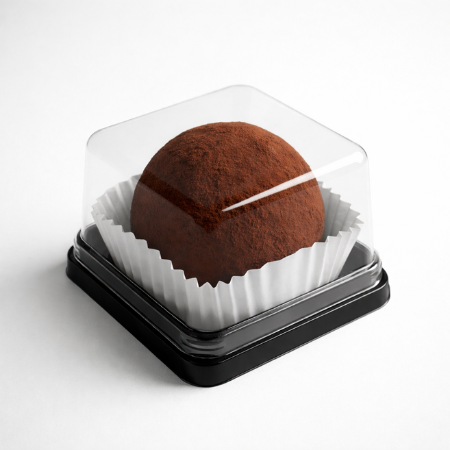 (당일발송 ) 두쫀쿠 케이스 화과자 케이스 50개입, 50개, 사각 소형