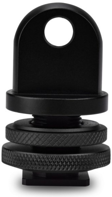 Seafrogs 플래시 액세서리 핫 슈 듀얼 너트 나사 스탠드 카메라 조명 시스템 마운트 어댑터 콜드, 1개