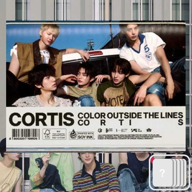 [버전선택] 코르티스 앨범 CORTIS The 1st EP COLOR OUTSIDE THE LINES, Ver2