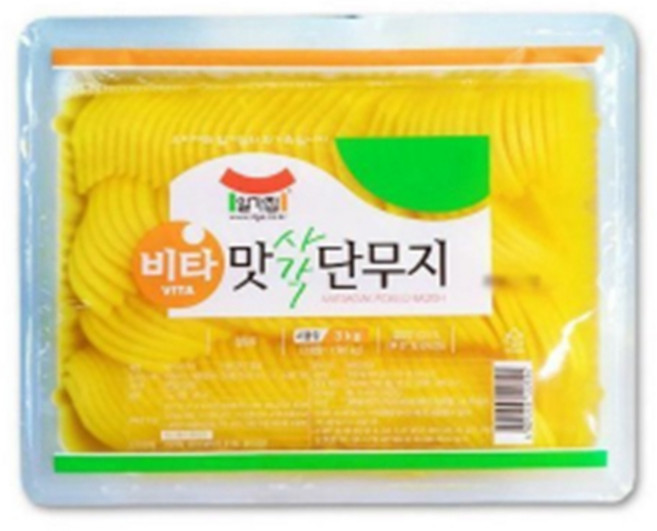 일가집 온달 단무지 2.5kg 1box, 2.8kg, 4개