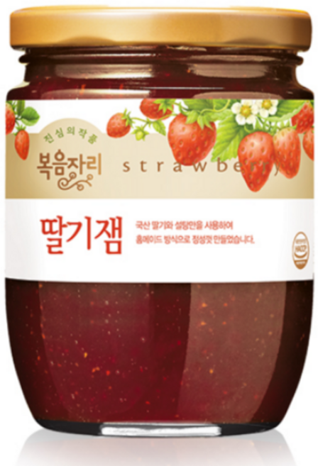복음자리 딸기잼, 380g, 2개