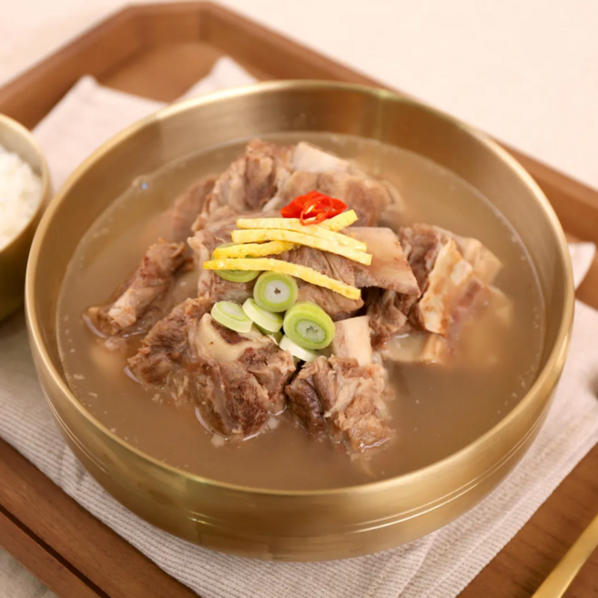 시크릿 왕갈비탕, 4개, 800g