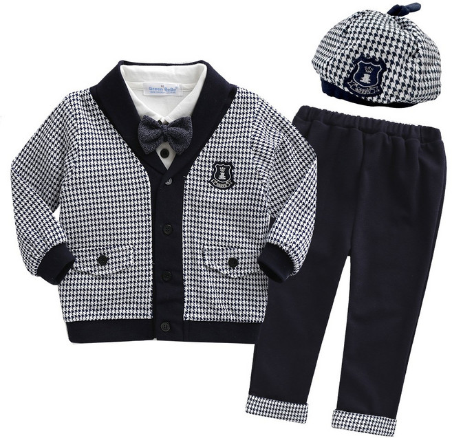 그린베베 국내생산 영유아용 하운가디 남아정장 5종셋트