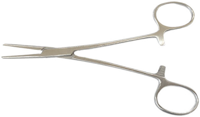 의료용 겸자 모스키토 12.5cm 일반형, 1개, 직타입 80659