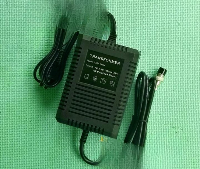 오디오 믹서 이펙터 어댑터 AC 전원코드 스피커 3포트, 1개, 3포트_오디오엔진_전원공급장치, 이미지참고