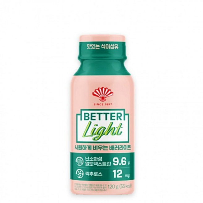 시원하게 비우는 배러라이트 난소화성말토덱스트린 음료, 120g, 40개