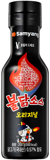 삼양 불닭소스, 200g, 10개