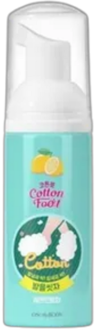 온더바디 발을씻자 코튼 풋샴푸 미니 휴대용 50ml (레몬), 1개입, 1개