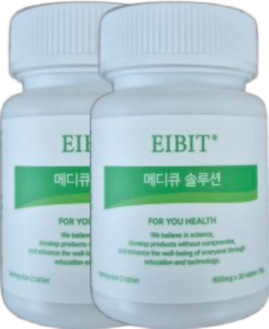 [특허원료] 에이빗 메디큐 솔루션 수용성 커큐민 리포좀, 2개, 30정