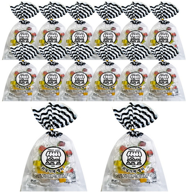 편의점 과일 가게 젤리 한정행사 14개(130gx14개), 14개, 130g