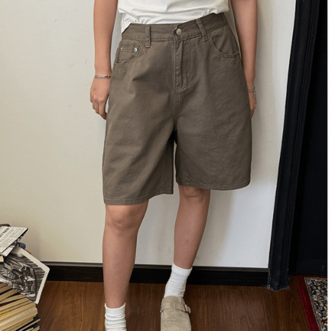 헤이룸 남녀공용 베이직 반바지