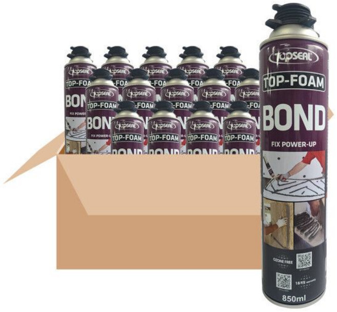 TOPSEAL 탑씰 탑폼 우레탄 폼본드 850ml 1박스(15개), 15개