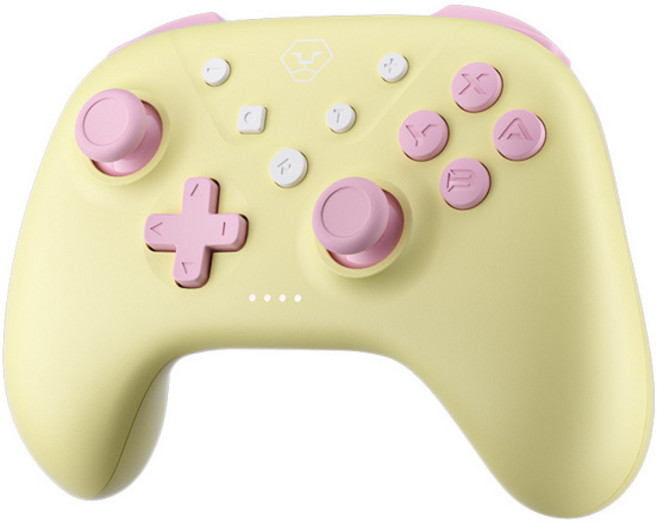 Nintendo Switch 컨트롤러 호환 Aolion 무선 컨트롤러 Nintend Switch 2/Lite/PC/iOS/Android 호환 Pro Gam, 1개, 6) Yellow, 6)Yellow