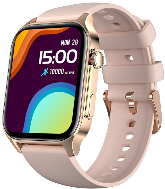 블루투스 통화 웨어러블 스마트워치 X5S, 핑크