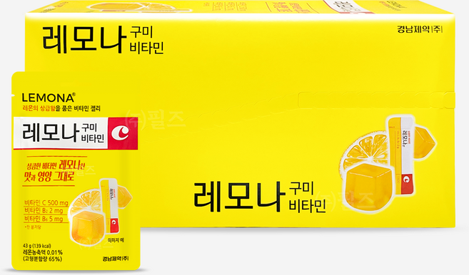 레모나 구미 비타민, 43g, 10개