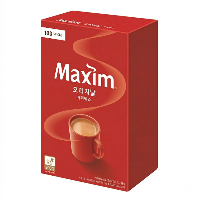 동서 맥심 오리지날 커피믹스 11.8g 100개입 1개