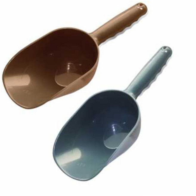 대용량 빅 사이즈 사료 위생 계량 스쿱 스푼 1p 배식스푼, 그레이, 1개