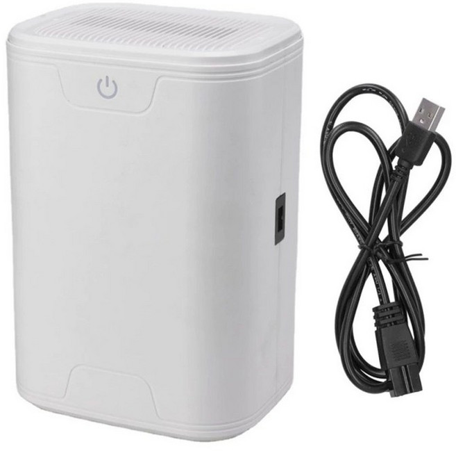 차량용제습기 USB 원룸 욕실 차박 차량용 제습 옷장, D. 12V 플러그, 화이트 USB