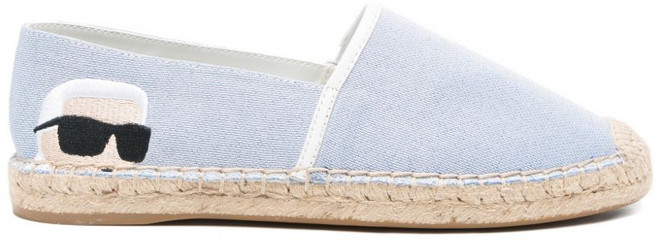 칼 라거펠트 카미니 에스파드리유