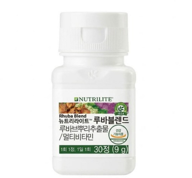 암웨이 뉴트리라이트 루바블렌드 30캡슐, 1개, 30정