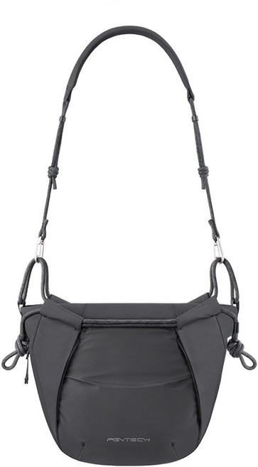 피지테크 원고 로프스트랩 숄더백 블랙 P-CB-396