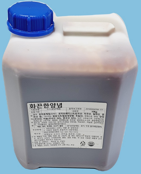 상경식품 매운 치킨소스 화끈한양념 10KG, 1개