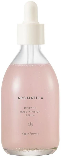 아로마티카 리바이빙 로즈 인퓨전 세럼 100ml 1팩 AROMATICA Reviving Rose Infusion Serum 3.38oz / 100ml Vegan Anti-agi, 1개 - 쿠팡