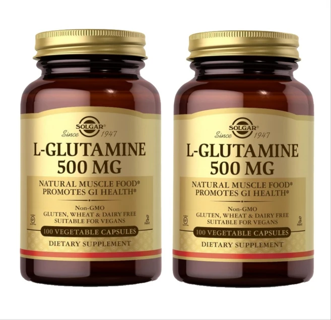 솔가 엘 글루타민 500mg, 100정, 2팩 - 쿠팡