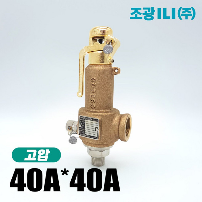 조광 안전밸브 고온 고압 JSV-HT41 고사양 40A40A, 1개
