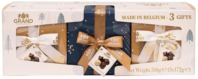 영국 구드런 Gudrun Mini Chocolate Cubes 미니 초콜렛 큐브, 1개, 516g