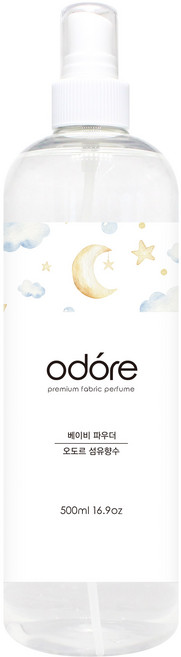 오도르 섬유향수, 웜코튼, 1개, 500ml