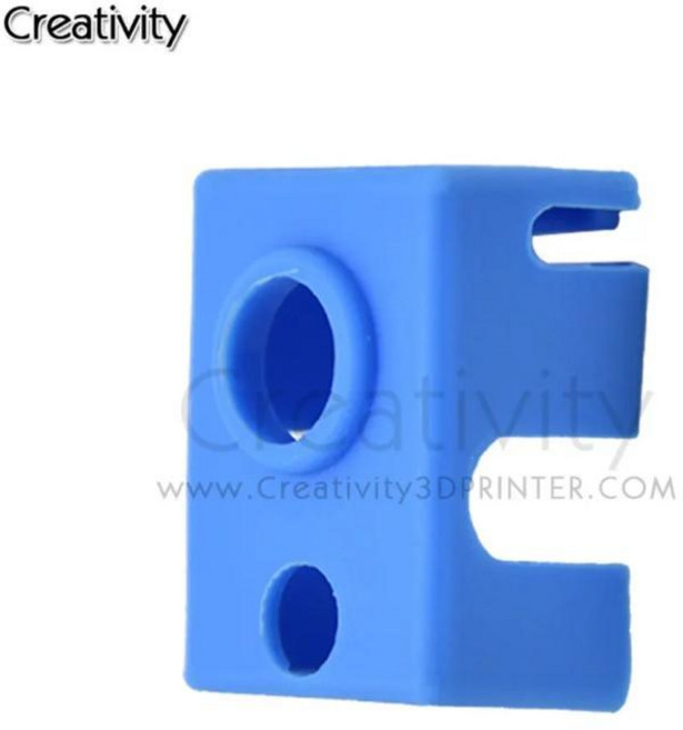 E3d V6 V5 화산 PT100 J 헤드 핫 엔드 압출기 MK8 Ender 3 S1 가열 블록 따뜻한 유지 커버 용 핫 엔드 실리콘 양말, V6 PT100