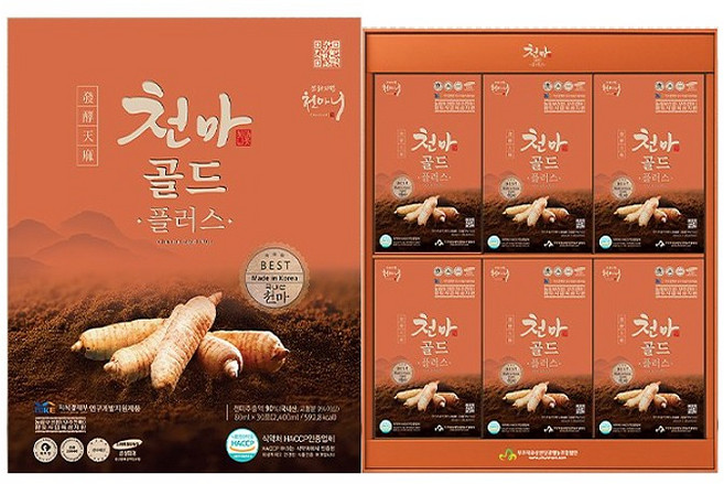 [신제품] 발효의과학 흡수의차이 천마 골드플러스, 30개, 81ml