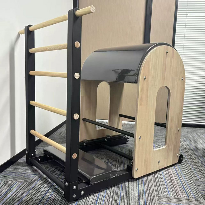 홈트 레더바렐 필라테스 리포머 코어 스튜디오 요가, 1개, 기본 검정색