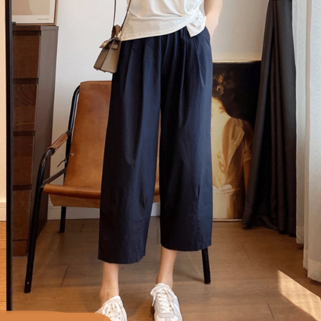 [기간한정 50%특가세일] 메이킹유 밴딩팬츠 9부바지 간절기룩 이지팬츠 K02838티모팬츠