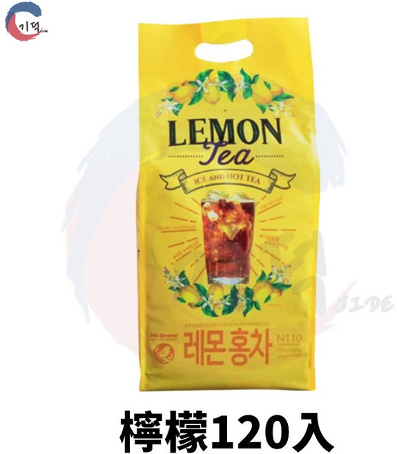 JIDE NO BRAND 檸檬紅茶 沖泡飲 冷熱皆可 120入, 1個, 檸檬紅茶 2027/01/19