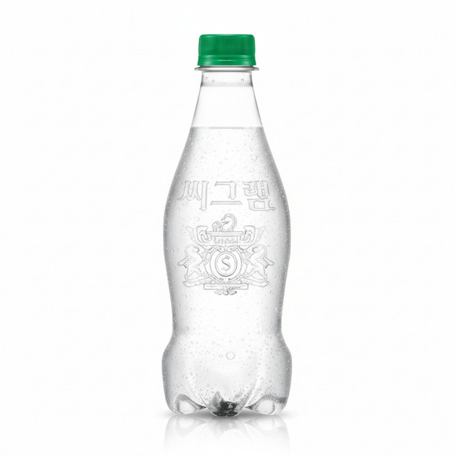 씨그램 무라벨 라임 450ml 40페트 (2박스), 80개