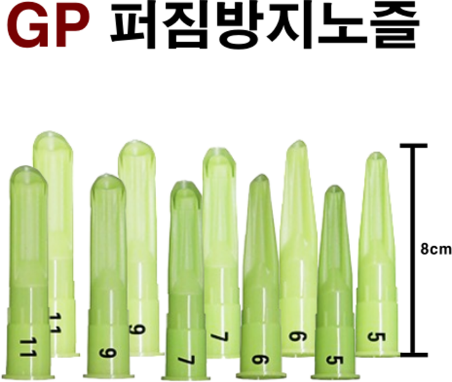 INVEN* 투엔티원 GP 퍼짐방지노즐 (카트리지용 전문가 DIY 컷팅 유리 시공), 1세트