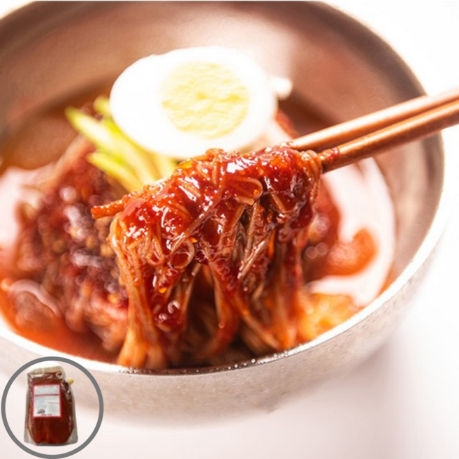 진수미 속풀이 매운 냉면육수 1kg 25인분 업소용&가정용 5가지 수량 옵션, 2개