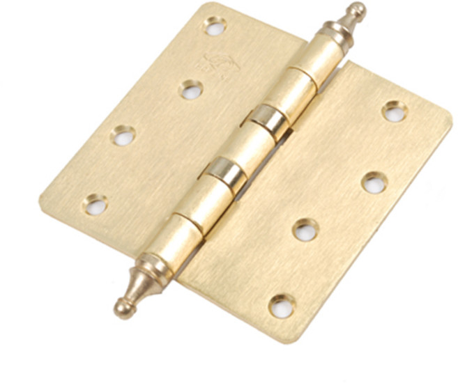 목문형 방문경첩 골드 812SB-4040 3개입 꼭지경첩, 1세트